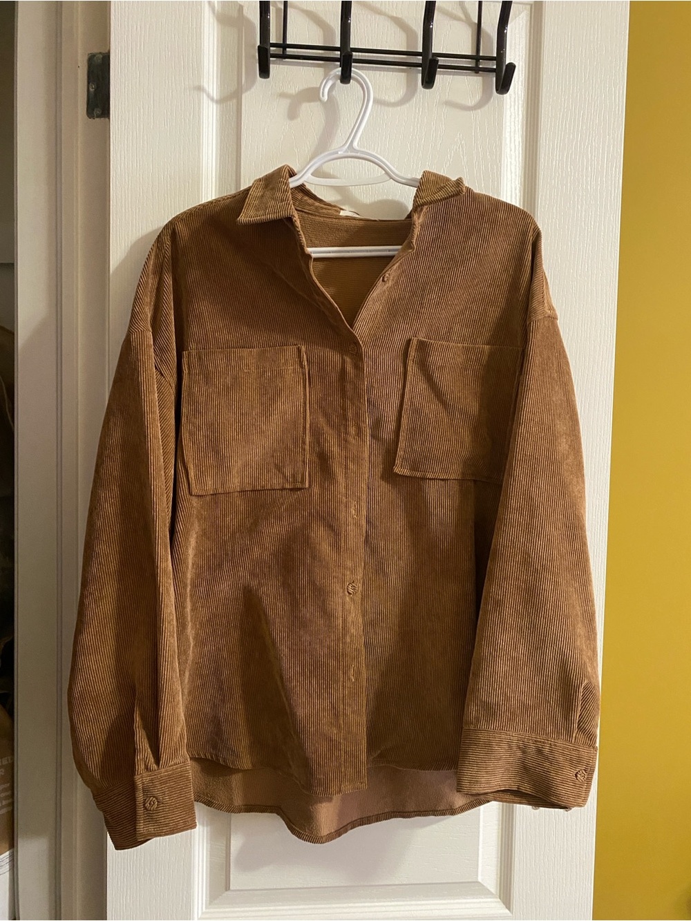 Ardene Brown Corduroy Utility Jacket